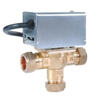Motorised 3 port mid position divert valves (Primaflow)