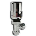All Chrome Radiator Valves  (15mm Nut/Olive)