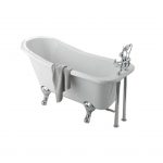 Brockley Old London Single Ended Freestanding Slipper Baths