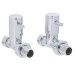 Decorative Polished Radiator Valves
