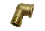 Brass Threaded Elbow M x F