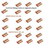 End Feed Fittings Metric to Imperial Adapter Packs