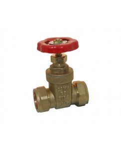 Brass Full Compression Gate valves Fi x Fi