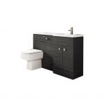 Hudson Reed  Fusion L-Shape Hacienda Black Combination