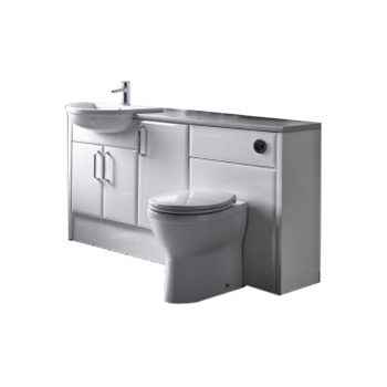 Hudson Reed Fusion Single Fitted Vanity Units Slimline  - Without Basin & Tops