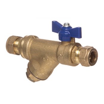 Intaball combi Ball valves with Drain Port and compression Ends