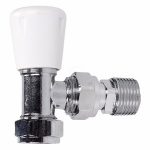 Pioneer Angled Radiator Valves  (15mm Nut)