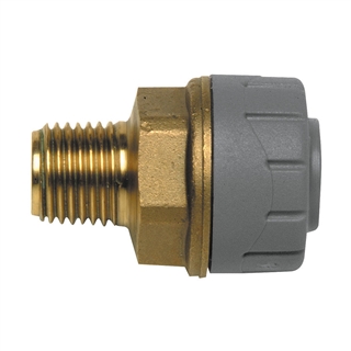 Polyplumb Male Adaptor (Brass)