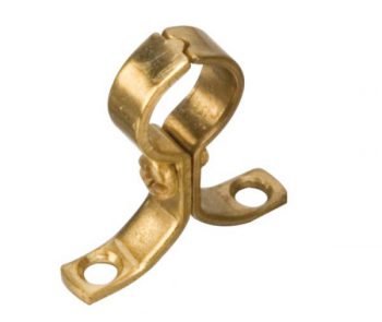 Pressed Brass Screw On Pipe Brackets