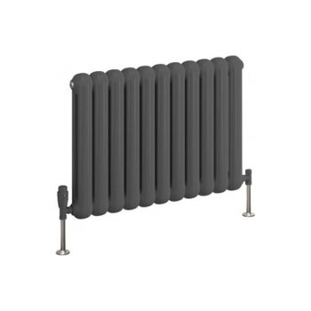 Reina Coneva Anthracite Horizontal Designer Radiators