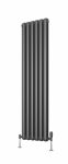 Reina Coneva Anthracite Vertical Designer Radiators