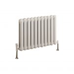 Reina Coneva White Horizontal Designer Radiators