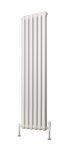 Reina Coneva White Vertical Designer Radiators