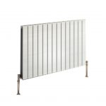 Reina Flat White Single Horizontal Designer Radiators
