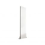Reina Flat White Single Vertical Designer Radiators