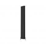 Reina Neva Anthracite Double Vertical Designer Radiators