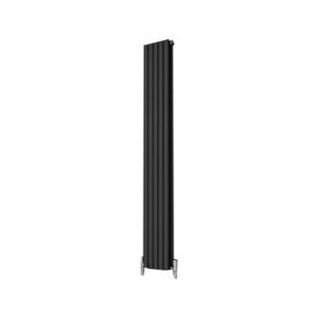 Reina Neva Anthracite Double Vertical Designer Radiators