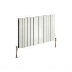 Reina Flat White Double Horizontal Designer Radiators