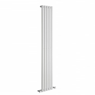 Reina Neva White Double Vertical Designer Radiators