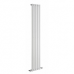 Reina Neva White Single Vertical Designer Radiators