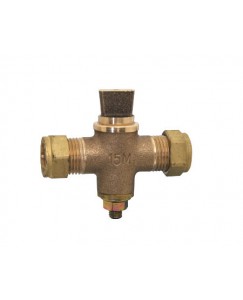 Compression Bronze Sludge Cock