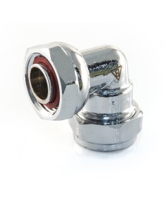 Chrome Compression Bent Tap Connectors