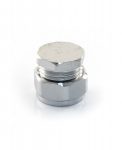 Chrome Compression End Caps