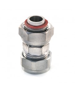 Chrome Compression Straight Tap Connectors