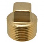 Brass Square Headed Plug
